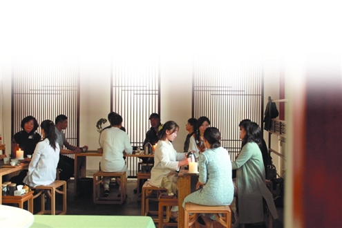 现场非遗文化氛围浓厚(受访者供图)